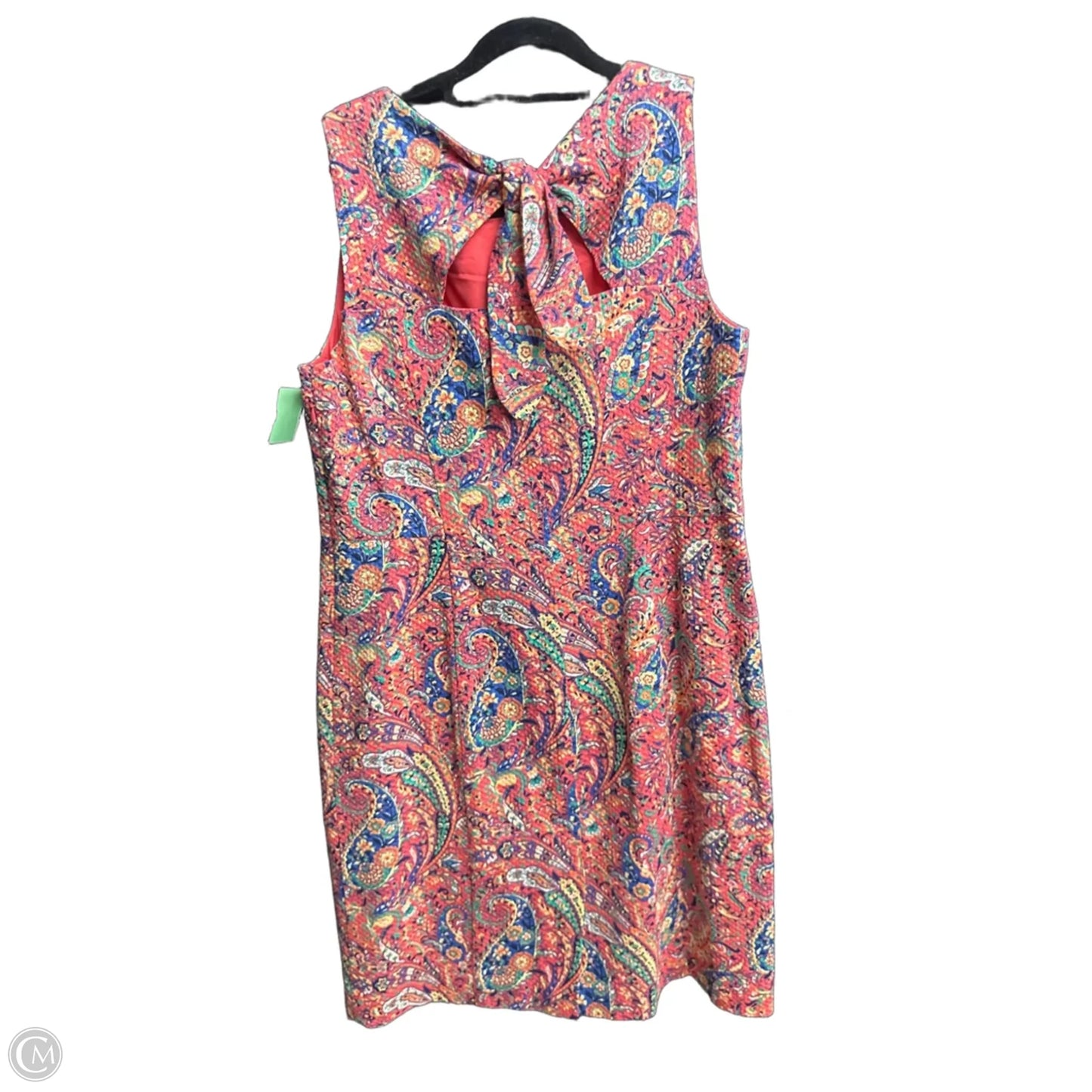 Dress Casual Midi By Talbots In Paisley Print, Size: M