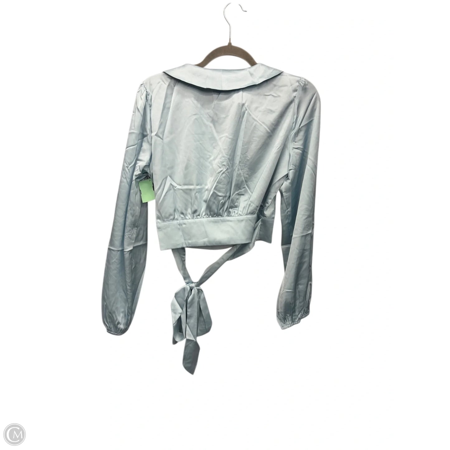 Top Long Sleeve By Sugar Lips In Teal, Size: M