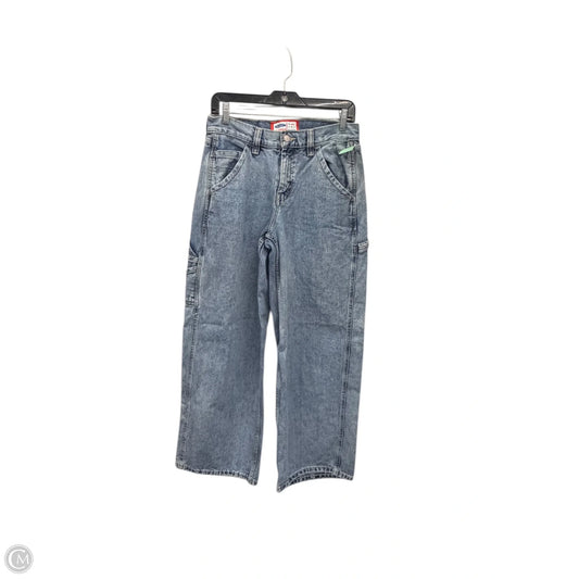 Jeans Wide Leg By Old Navy In Blue Denim, Size: 4