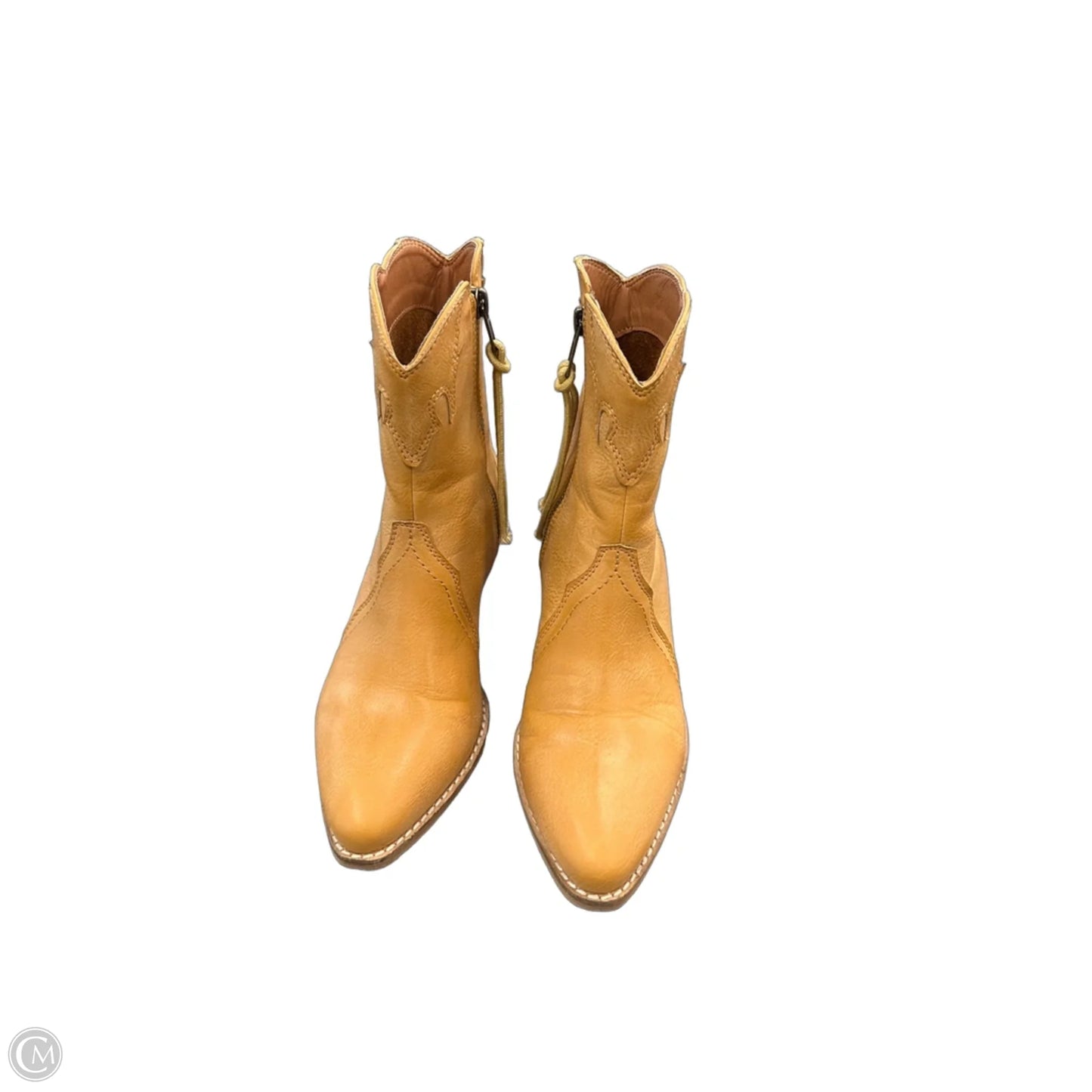 Boots Western By Clothes Mentor In Tan, Size: 5.5