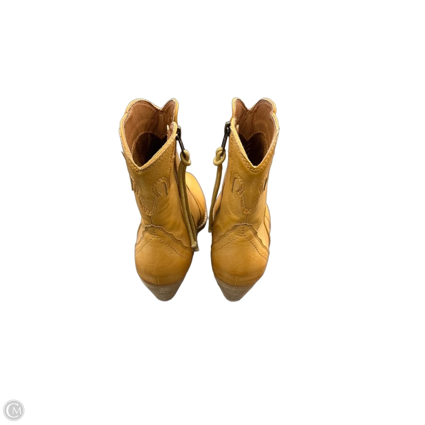 Boots Western By Clothes Mentor In Tan, Size: 5.5