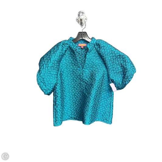 Top Short Sleeve By Thml In Teal, Size: S
