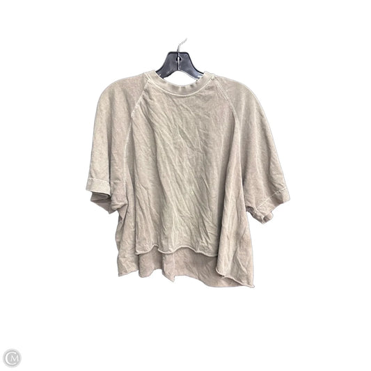 Top Short Sleeve Basic By Free People In Green, Size: S