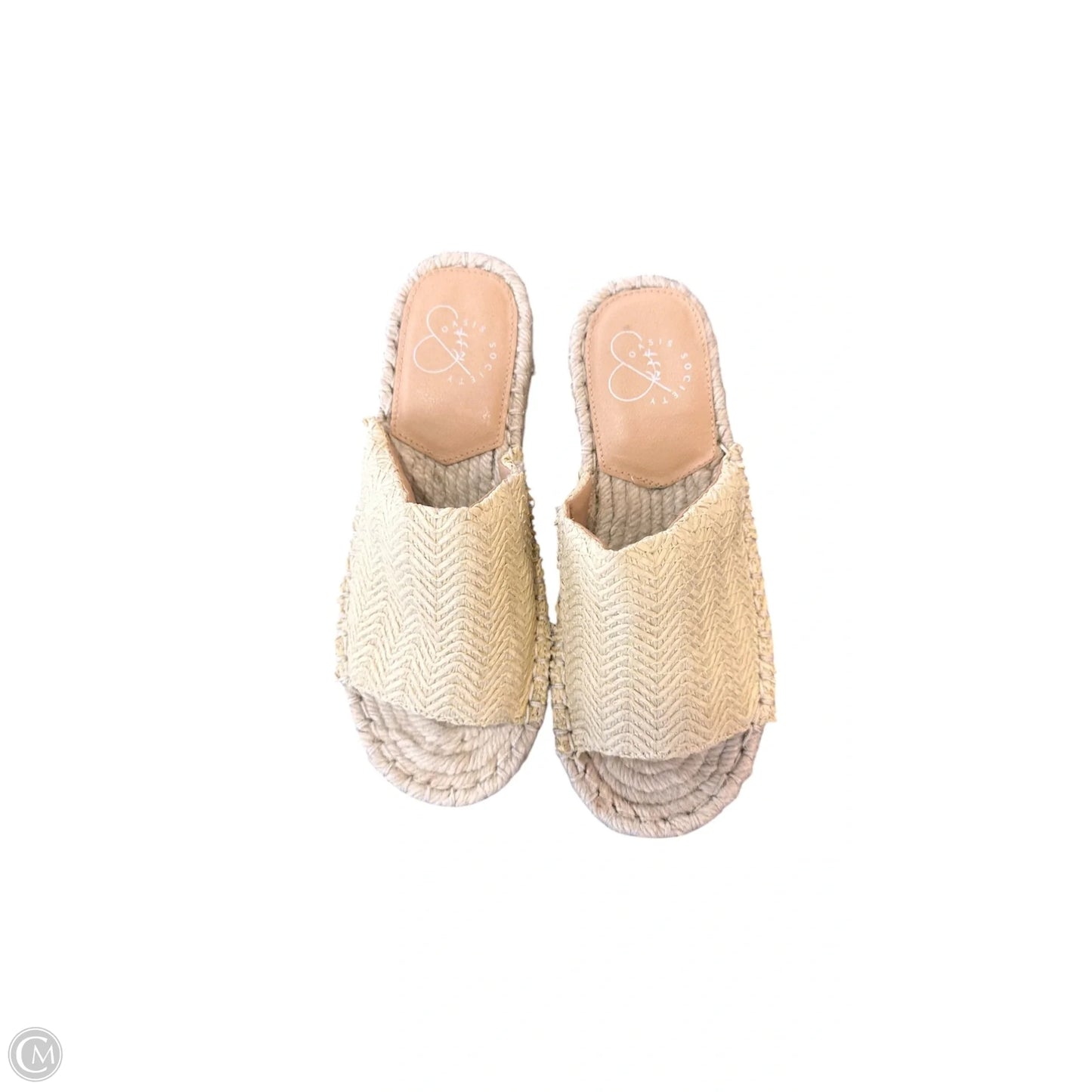 Shoes Heels Platform By Oasis Society In Beige, Size: 6