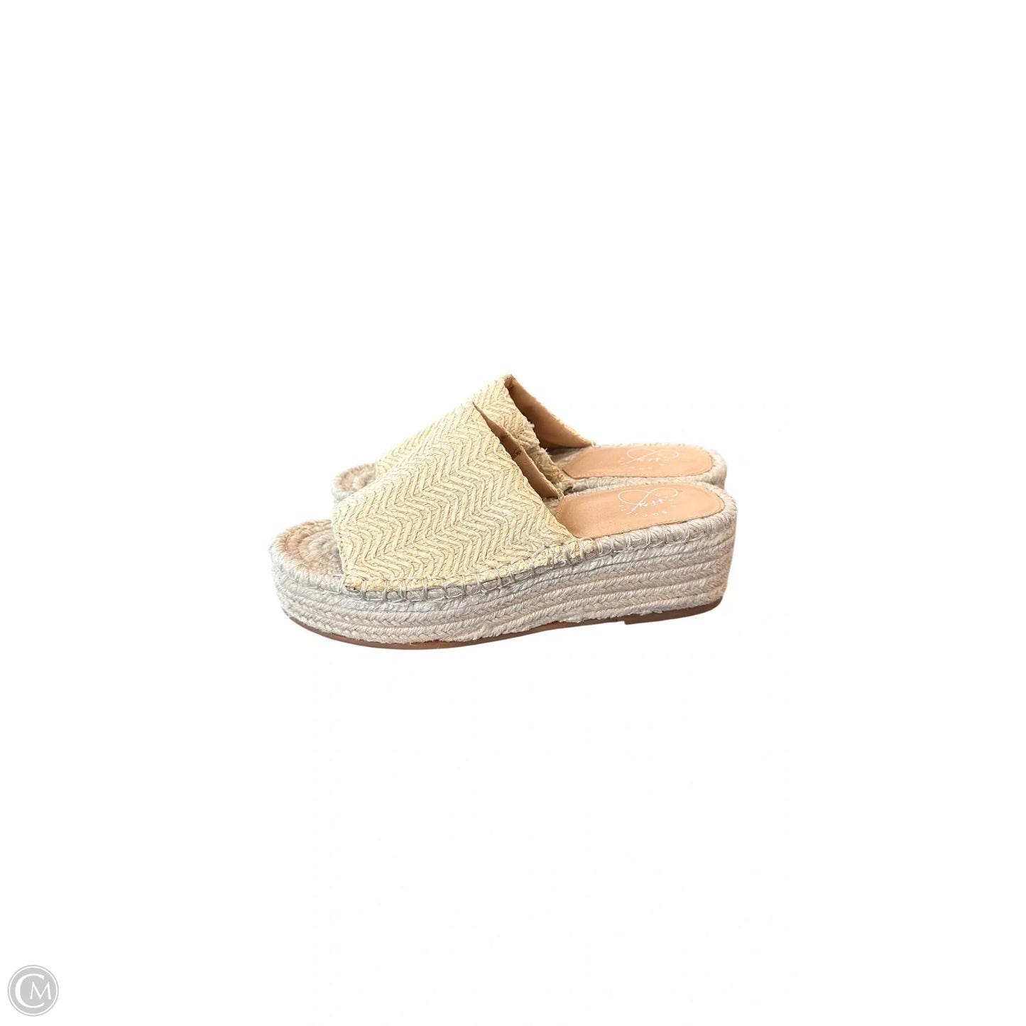 Shoes Heels Platform By Oasis Society In Beige, Size: 6