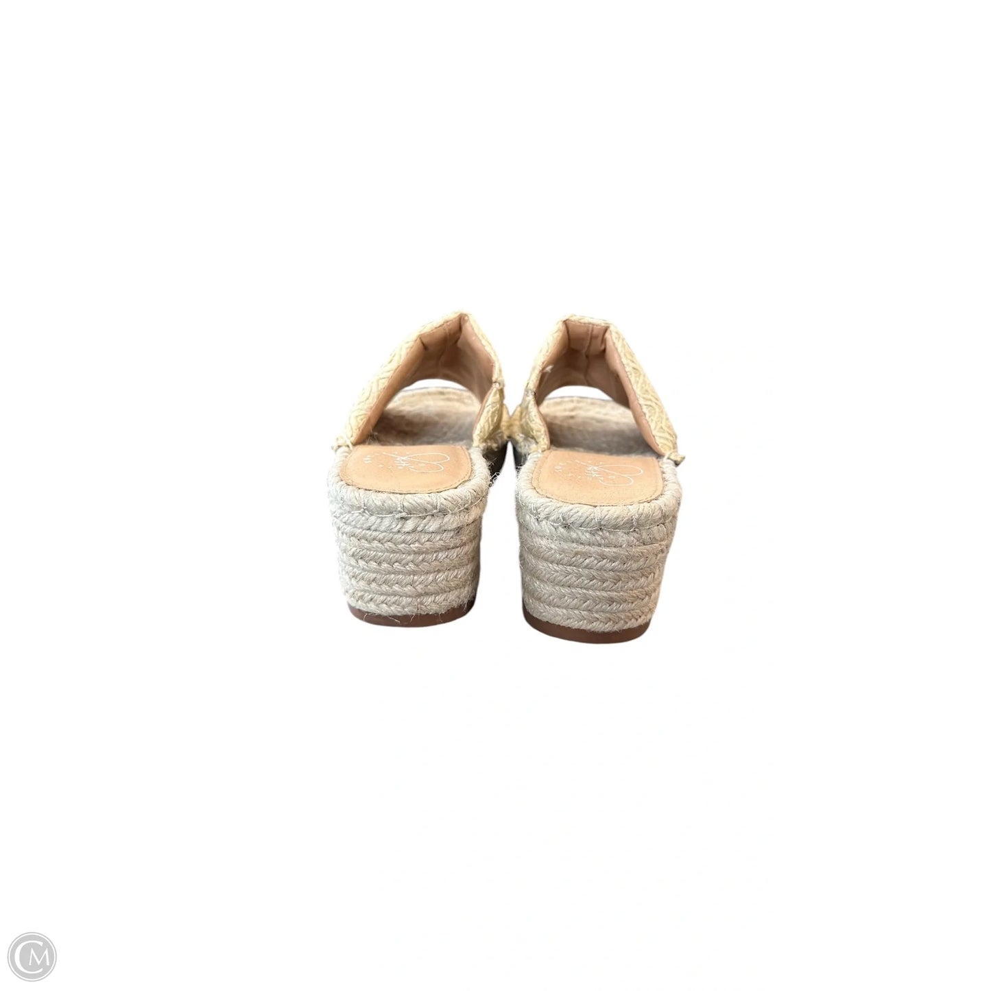 Shoes Heels Platform By Oasis Society In Beige, Size: 6
