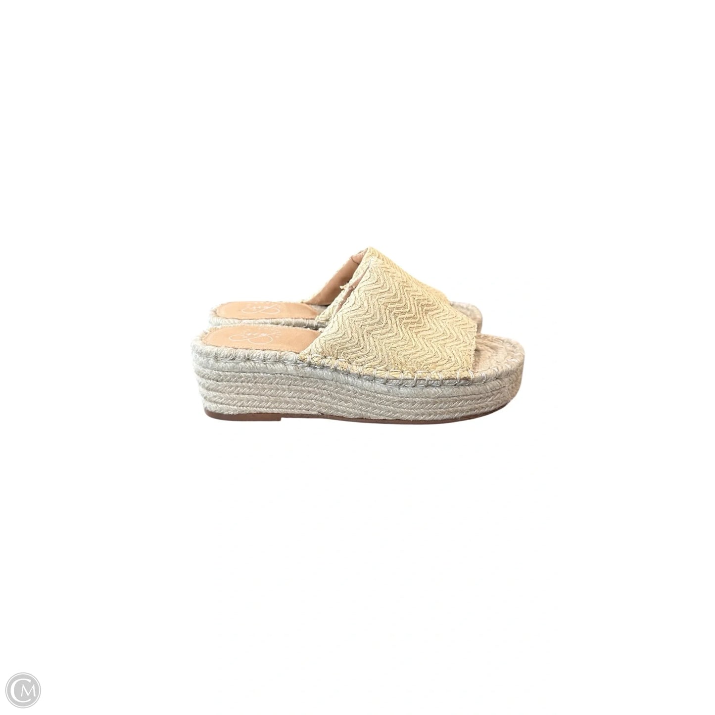 Shoes Heels Platform By Oasis Society In Beige, Size: 6