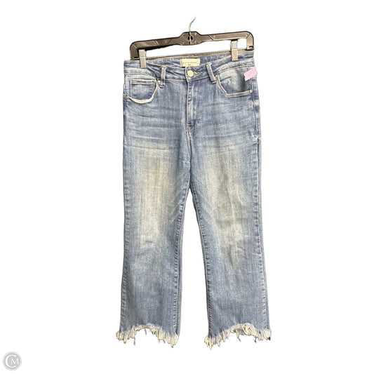 Jeans Straight By Risen In Blue Denim, Size: 6