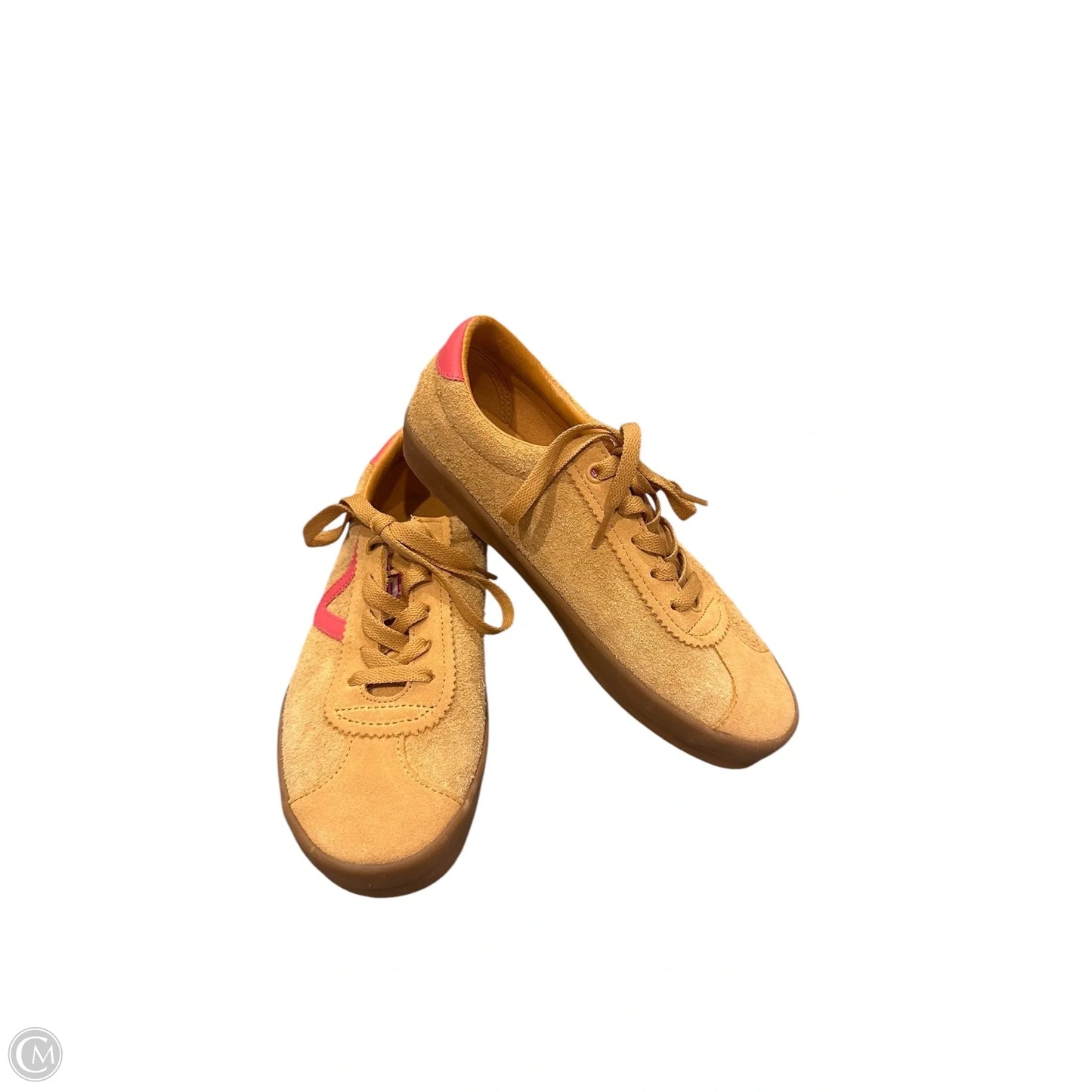 Shoes Sneakers By Vans In Yellow, Size: 8
