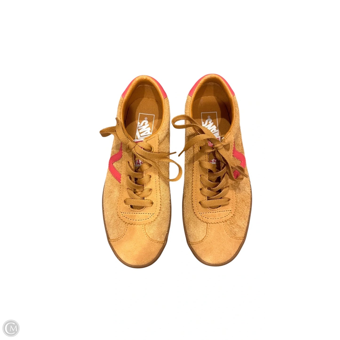 Shoes Sneakers By Vans In Yellow, Size: 8
