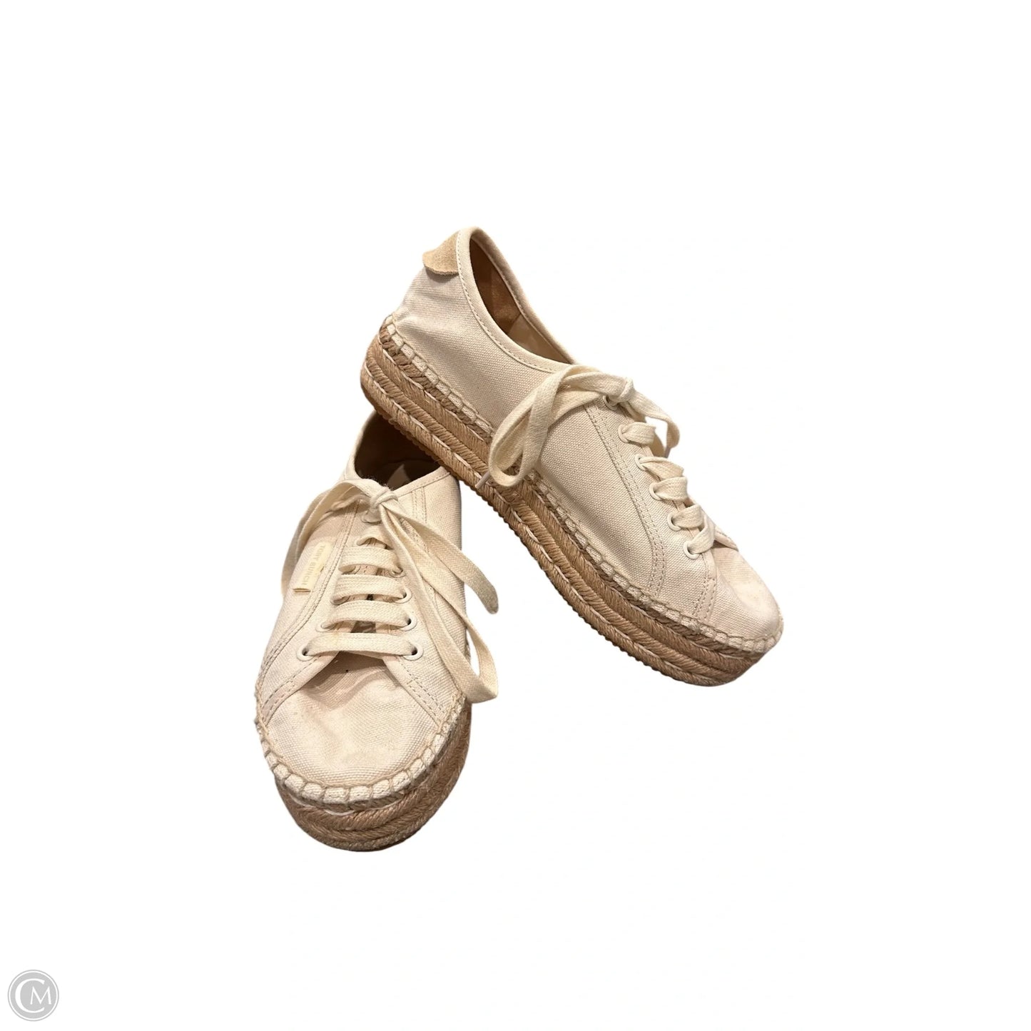 Shoes Sneakers By Tory Burch In Cream, Size: 8.5