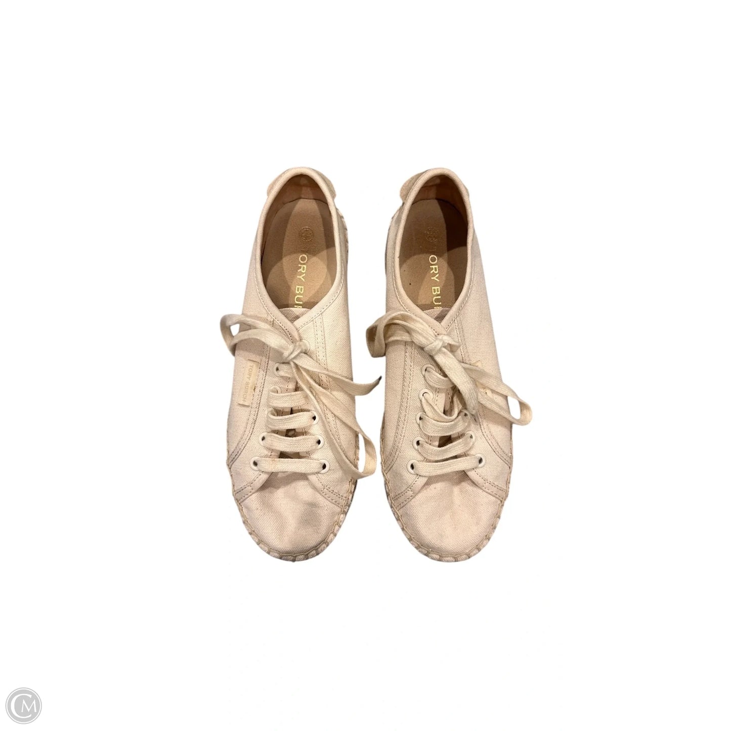 Shoes Sneakers By Tory Burch In Cream, Size: 8.5