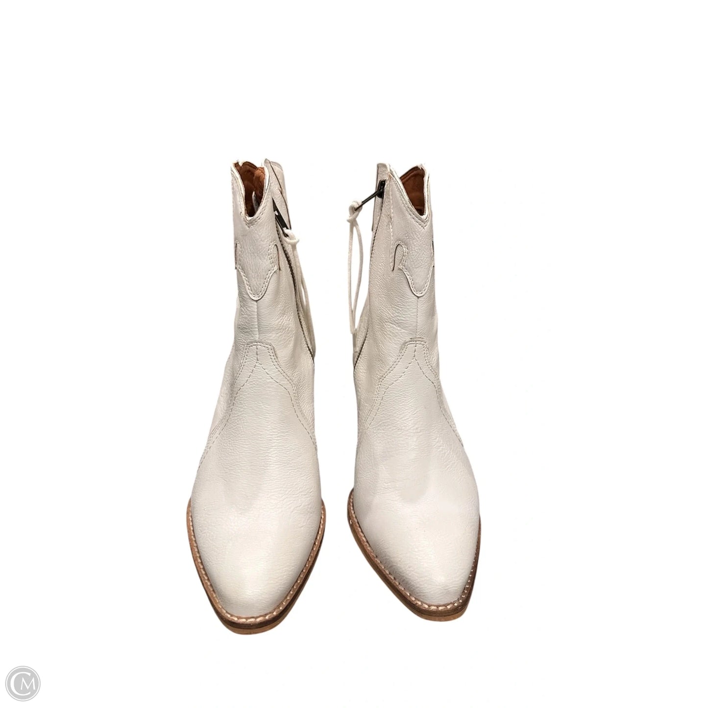 Boots Western By Clothes Mentor In White, Size: 8.5
