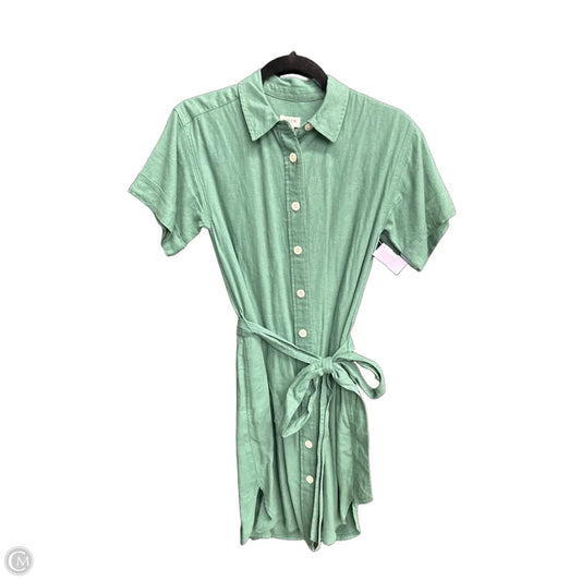 Dress Casual Short By J. Crew In Green, Size: Xxs