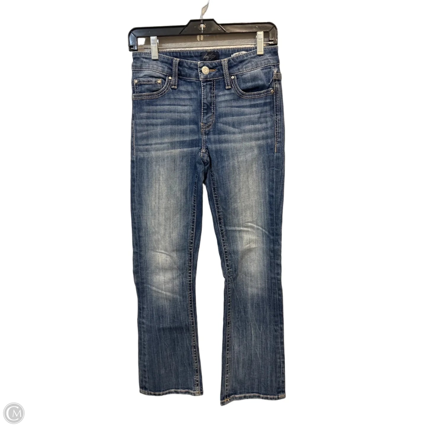 Jeans Boot Cut By Daytrip In Blue Denim, Size: 2