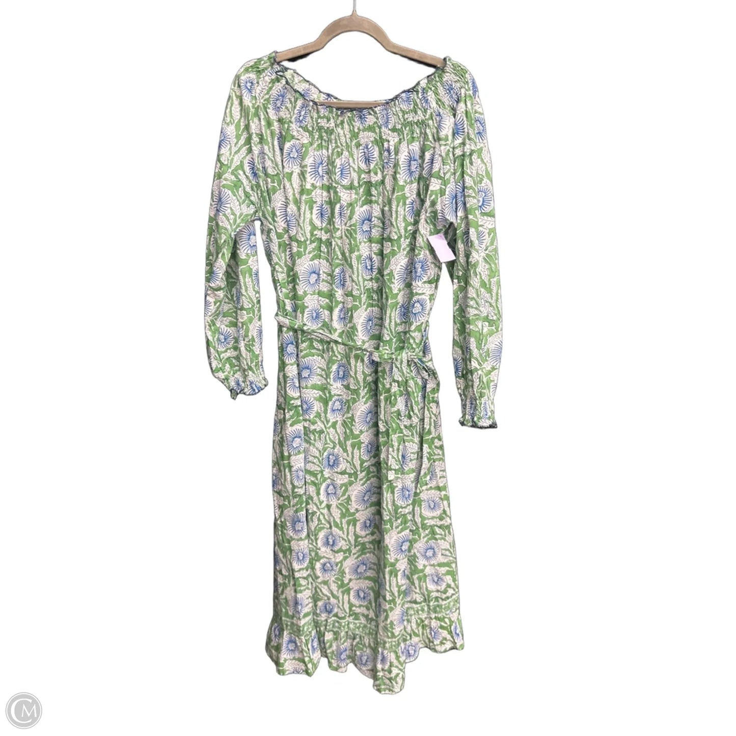 Dress Casual Maxi By Clothes Mentor In Floral Print, Size: L