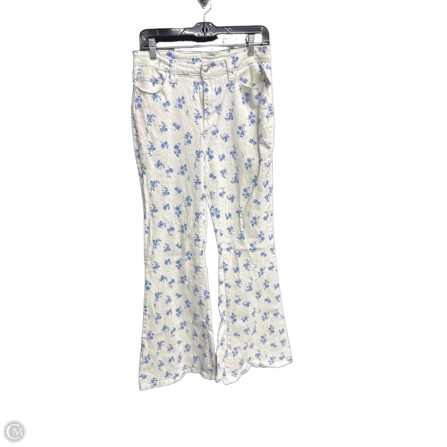 Jeans Flared By Altard State In Floral Print, Size: 8