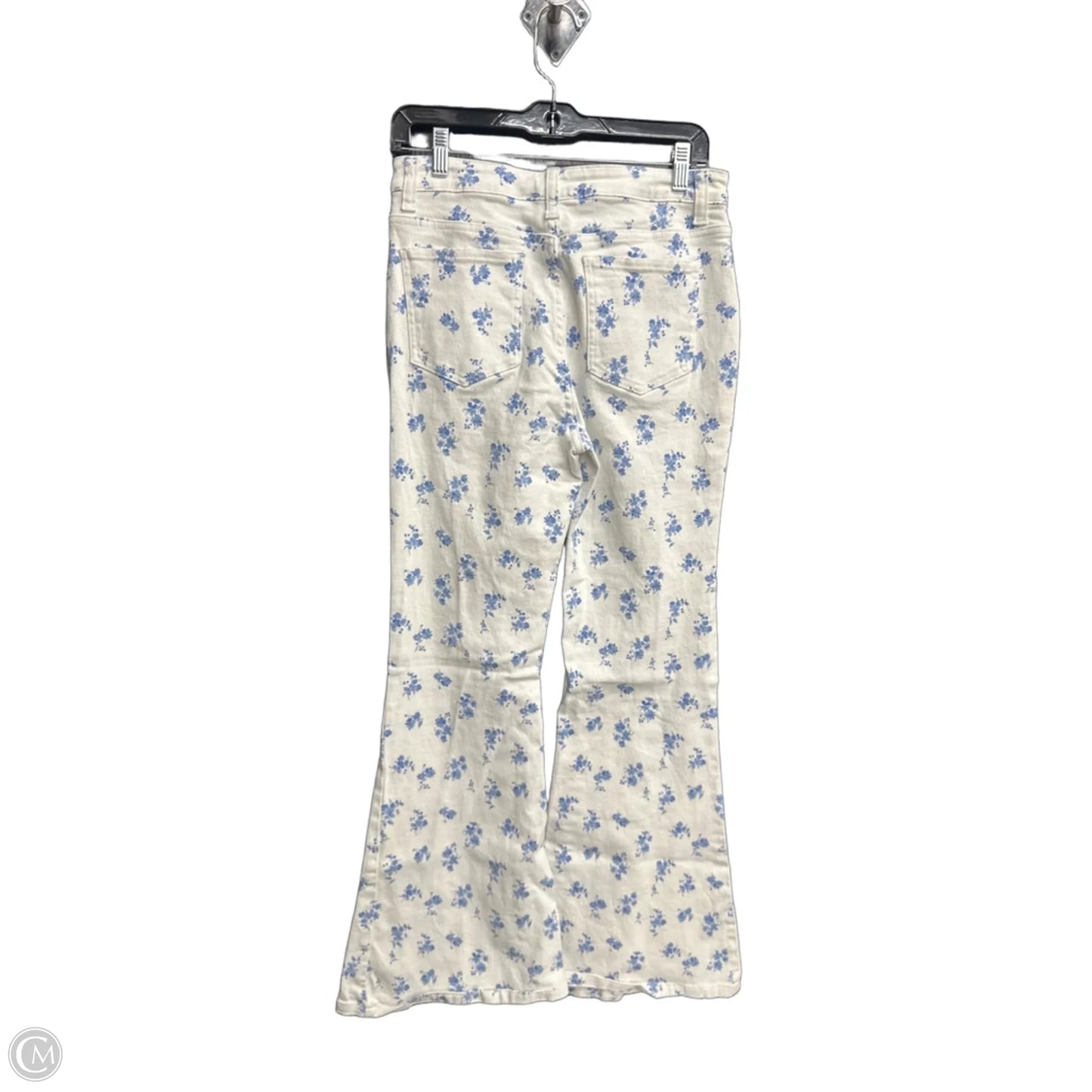 Jeans Flared By Altard State In Floral Print, Size: 8