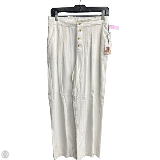 Pants Linen By Sincerely Jules In White, Size: 8
