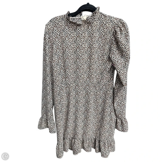 Dress Casual Short By Clothes Mentor In Animal Print, Size: M