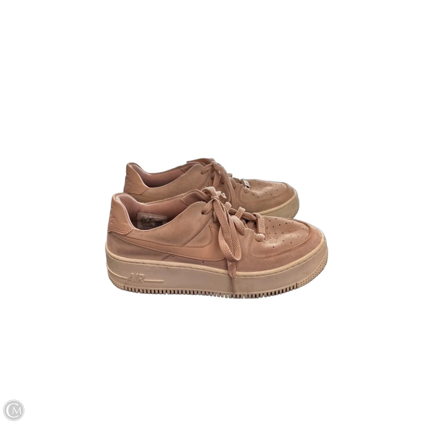 Shoes Sneakers By Nike In Beige, Size: 8.5