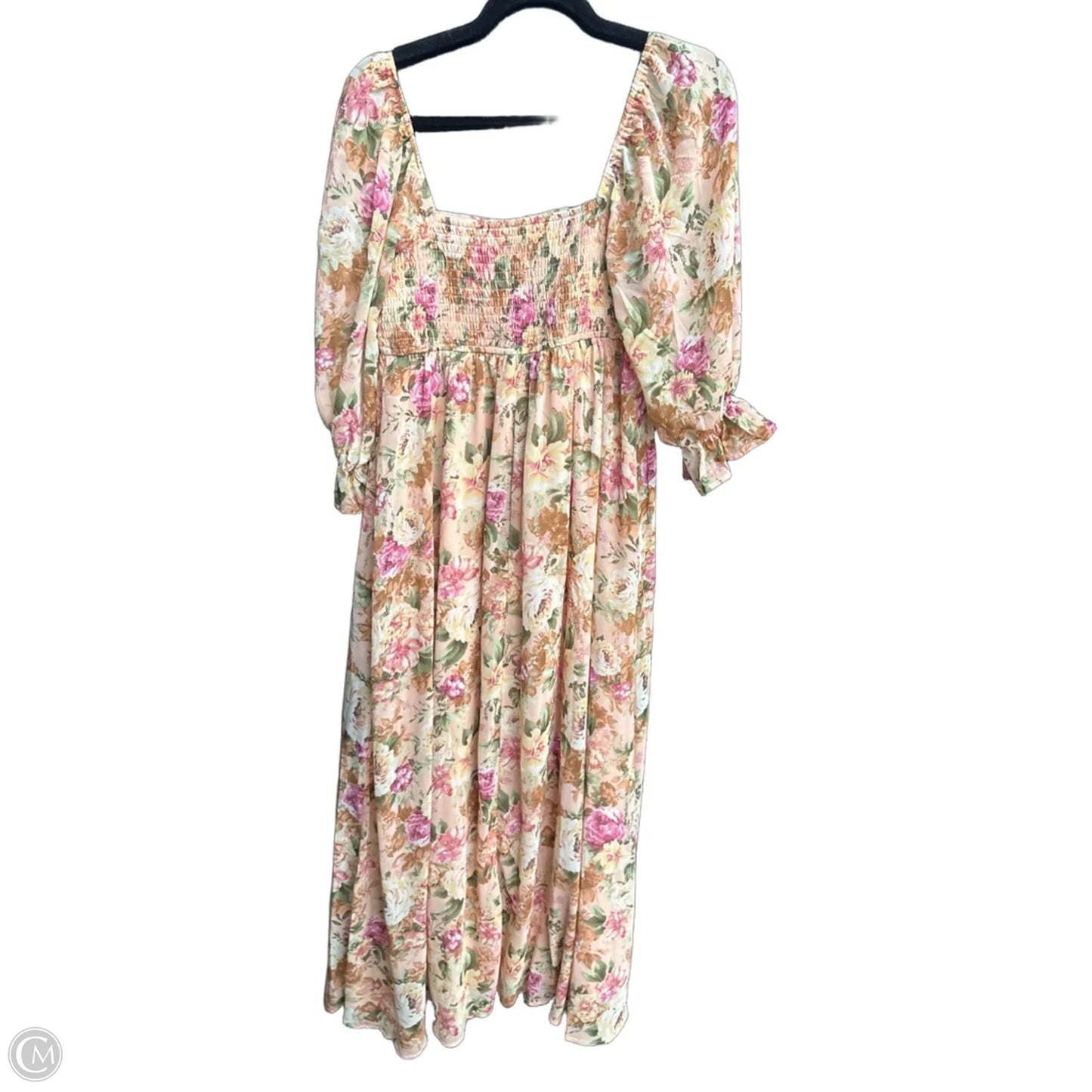Dress Casual Maxi By Clothes Mentor In Floral Print, Size: M