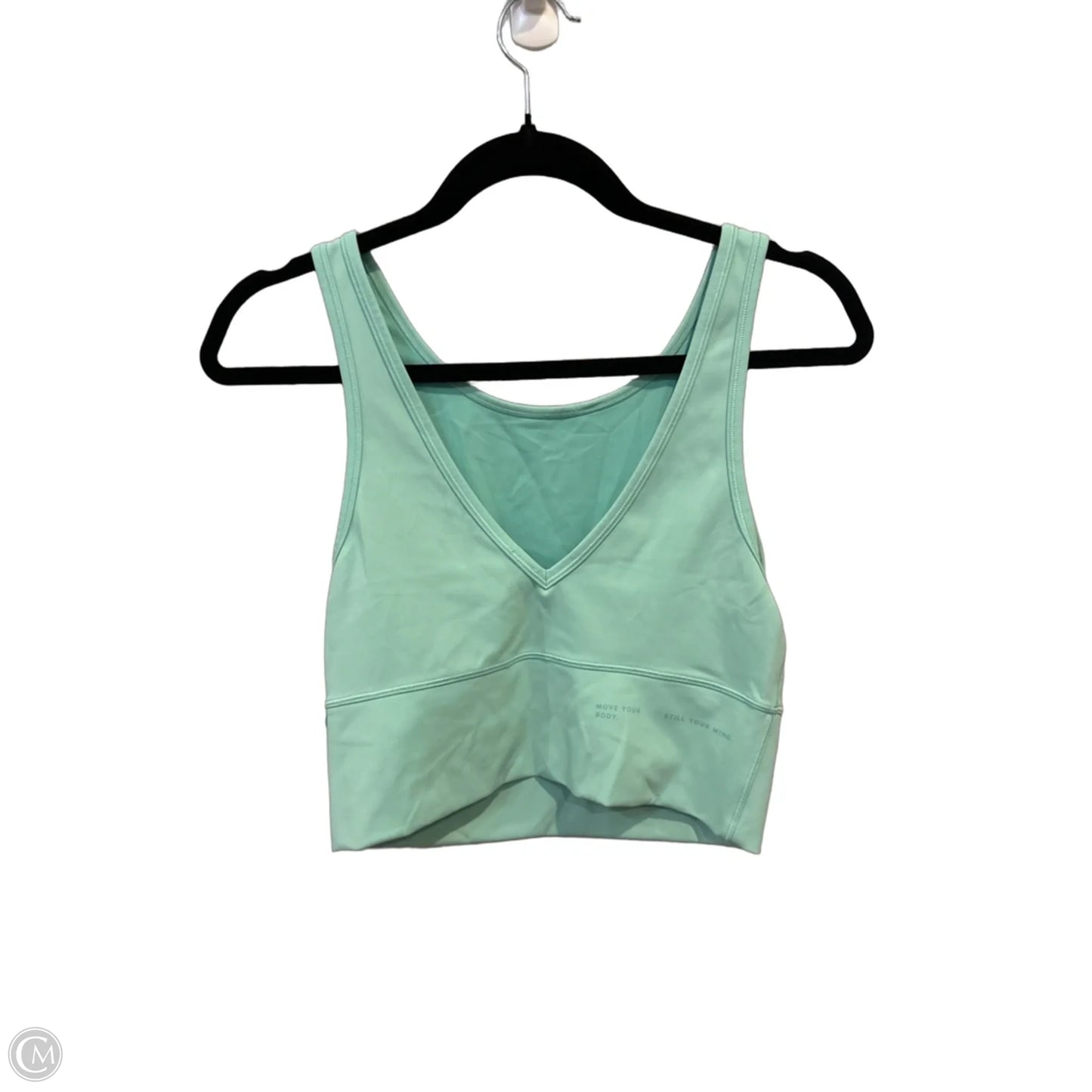 Athletic Bra By Lululemon In Teal, Size: S