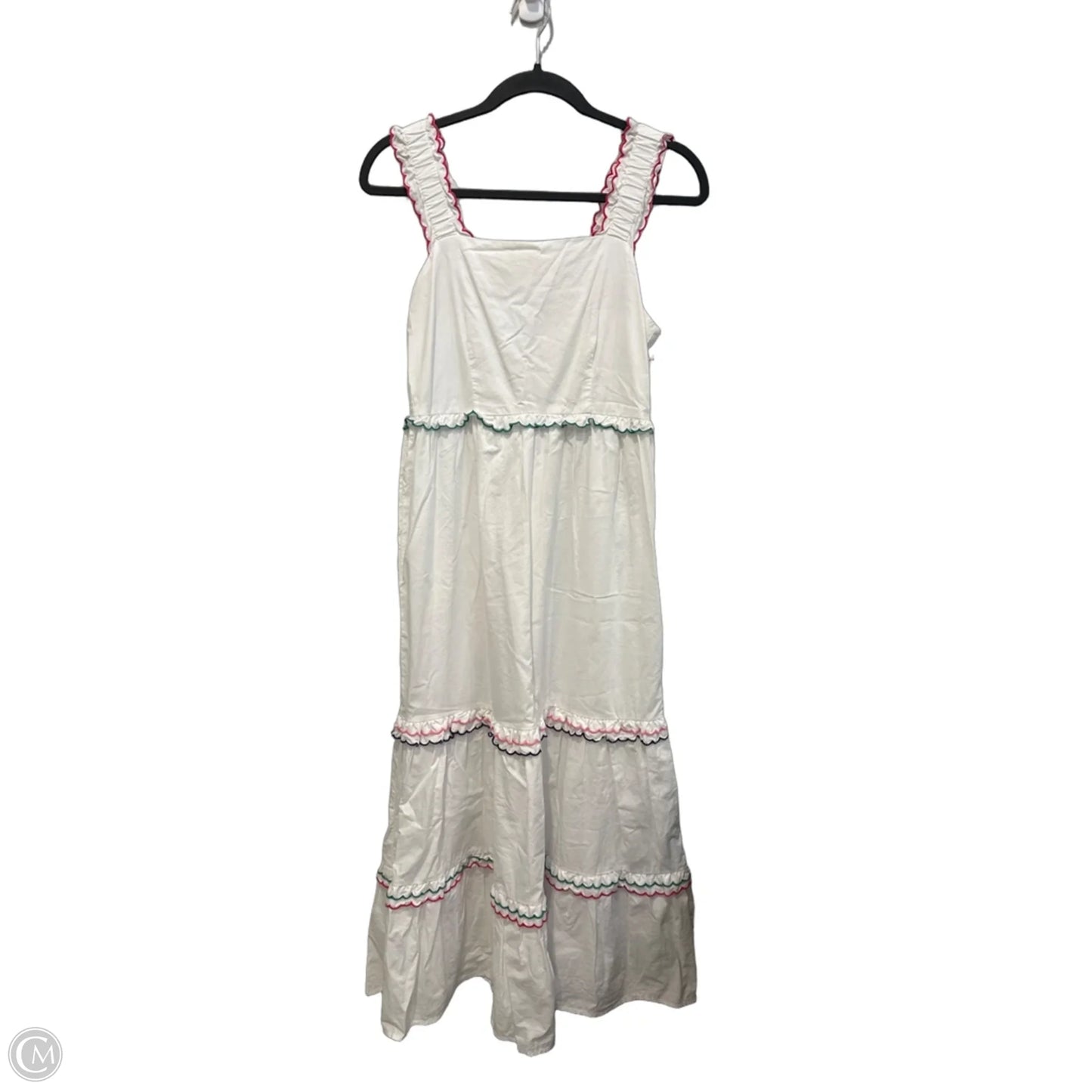 Dress Casual Maxi By Loft In White, Size: Xs