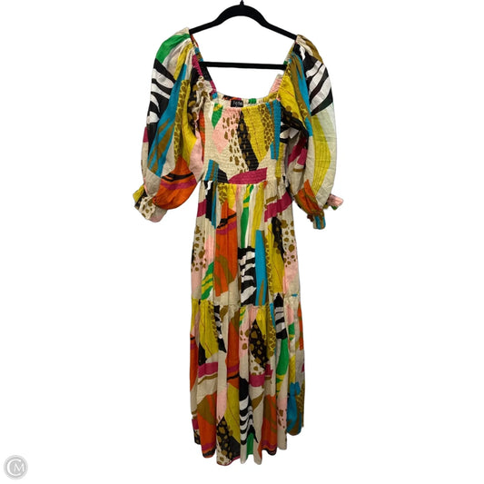Dress Casual Maxi By Fate In Multi-colored, Size: S