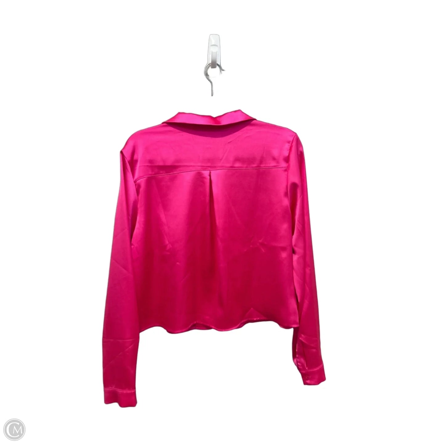 Top Long Sleeve By Sweet Rain In Pink, Size: L