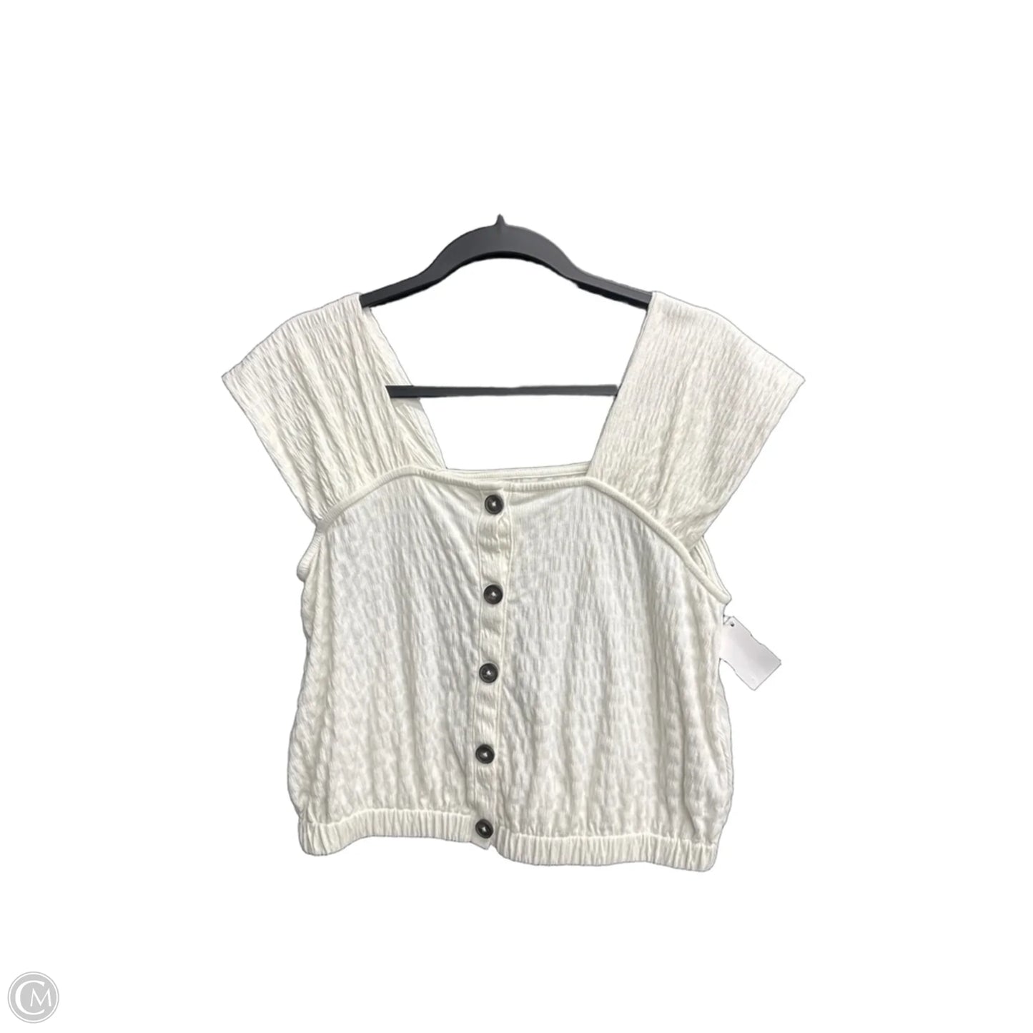 Top Sleeveless By Madewell In Cream, Size: S