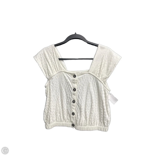Top Sleeveless By Madewell In Cream, Size: S
