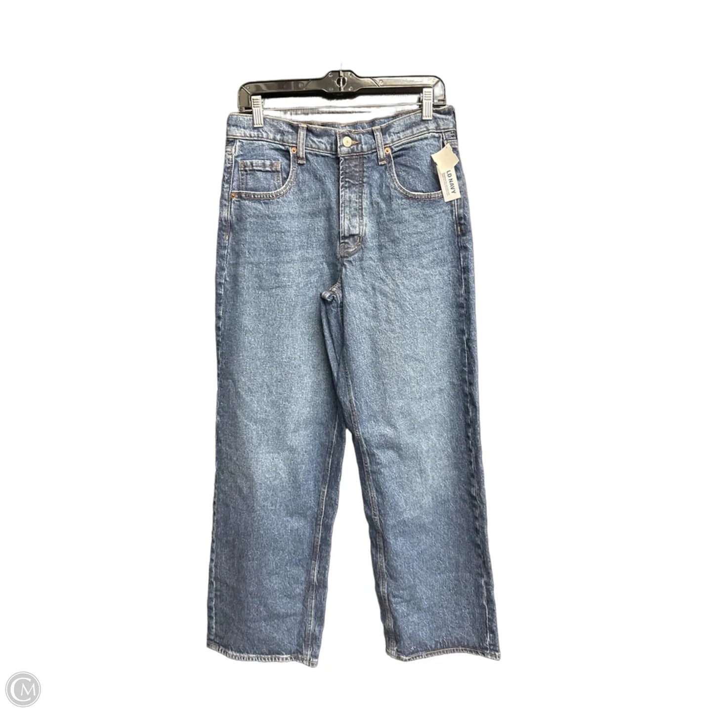 Jeans Wide Leg By Old Navy In Blue Denim, Size: 2
