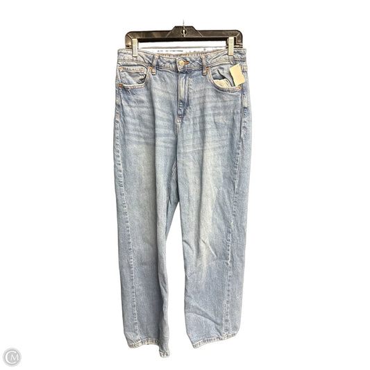 Jeans Wide Leg By Forever 21 In Blue Denim, Size: 6