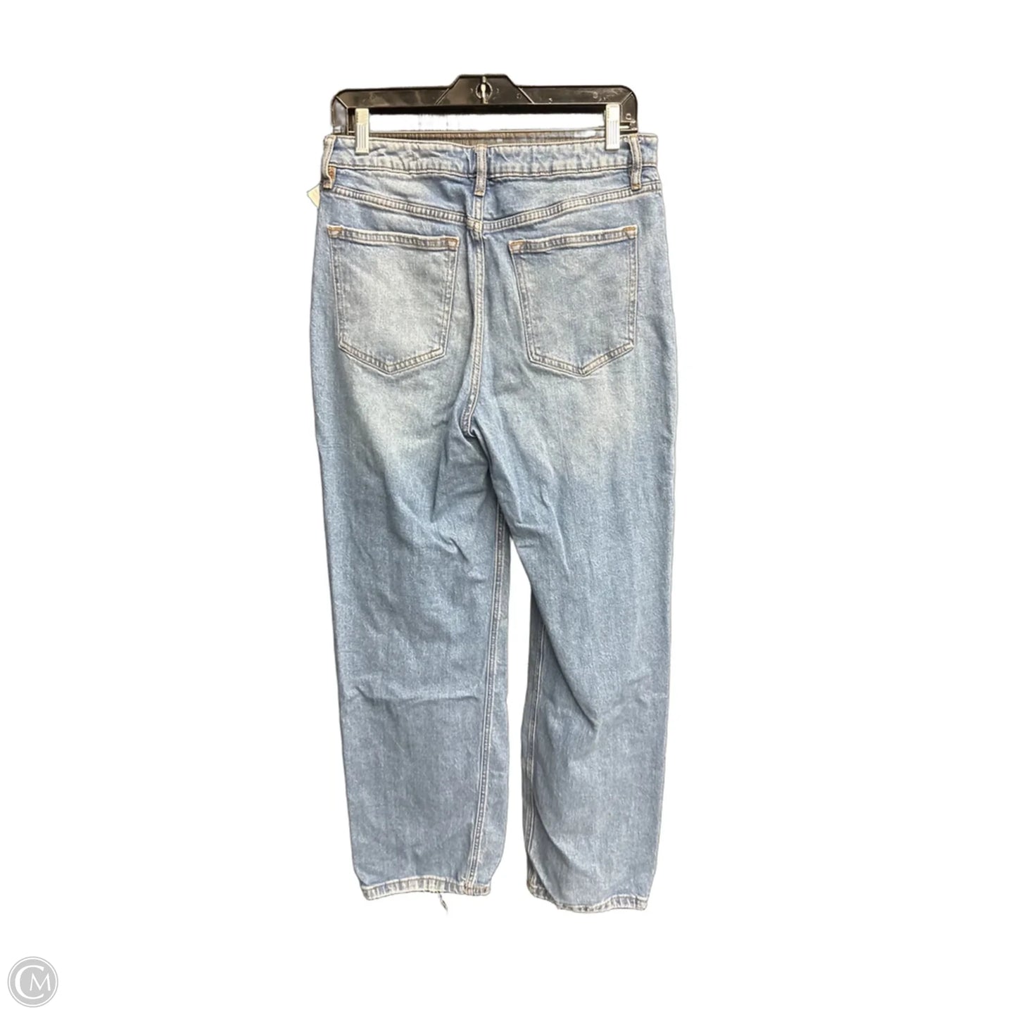 Jeans Wide Leg By Forever 21 In Blue Denim, Size: 6