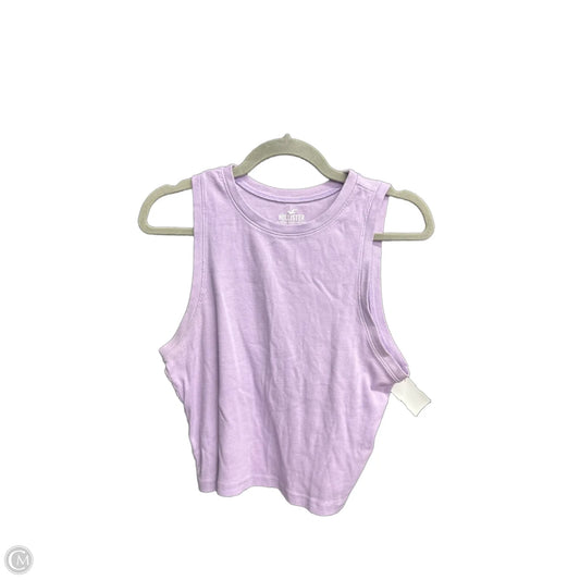 Top Sleeveless Basic By Hollister In Purple, Size: S