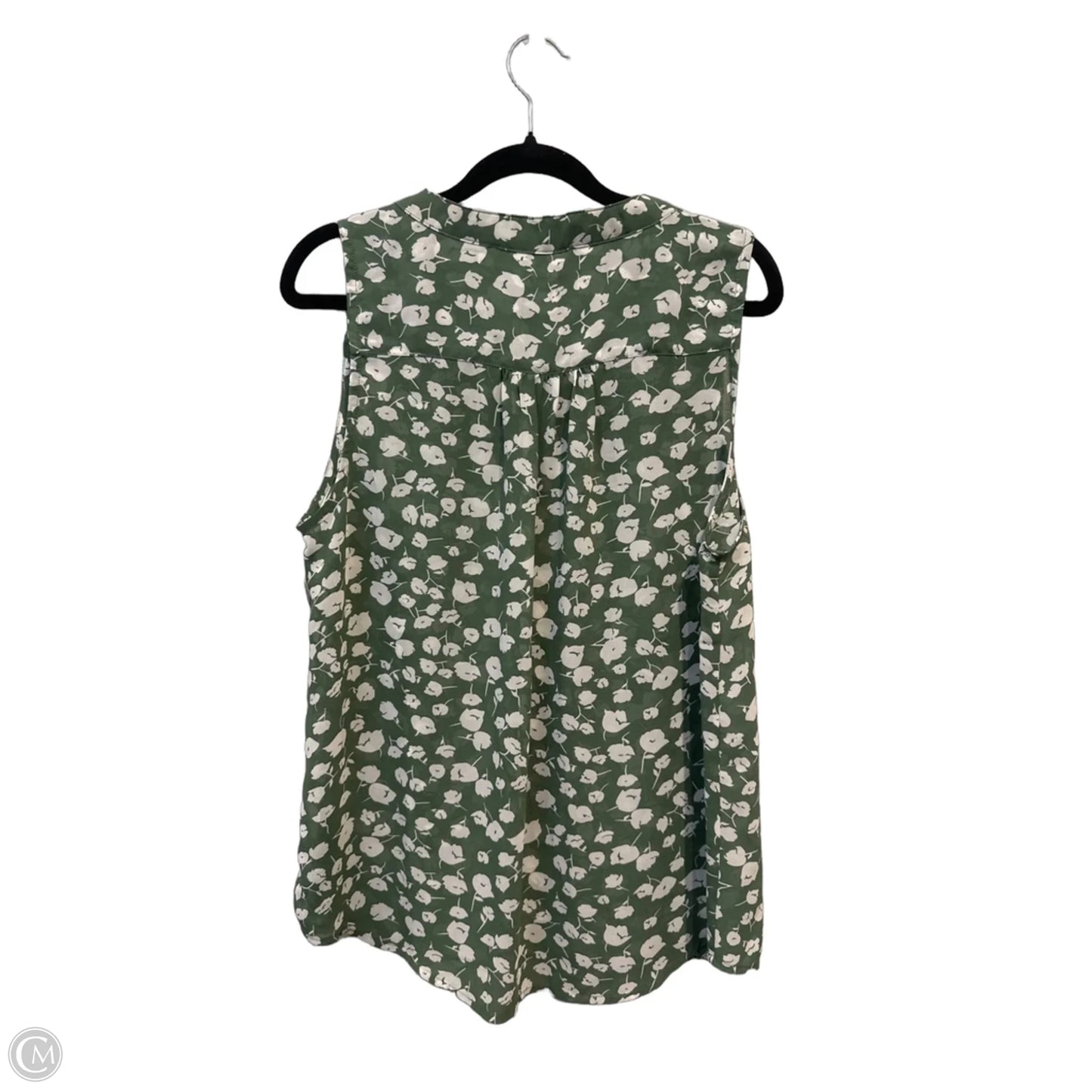 Top Sleeveless By Clothes Mentor In Floral Print, Size: M