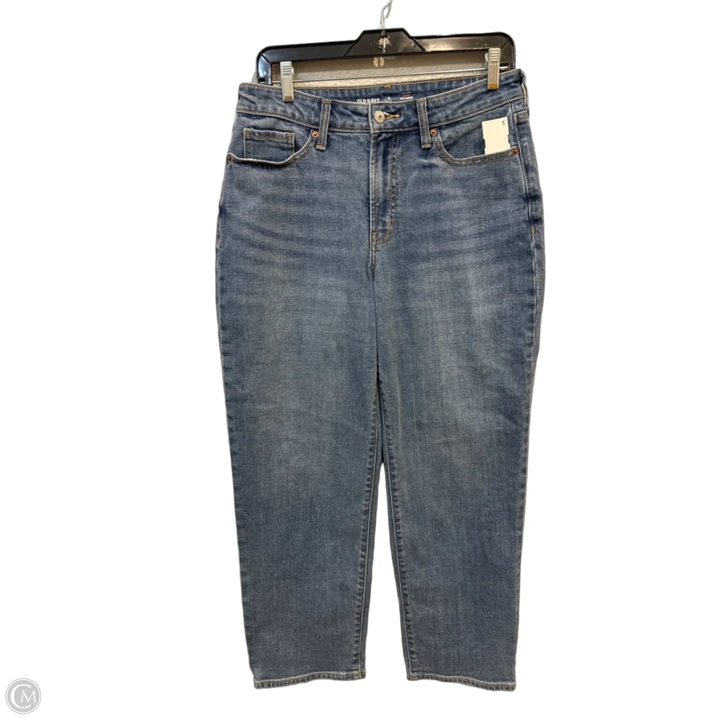 Jeans Wide Leg By Old Navy In Blue Denim, Size: 8