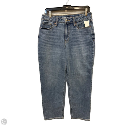 Jeans Wide Leg By Old Navy In Blue Denim, Size: 8