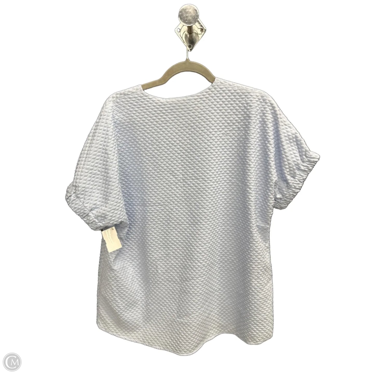 Top Short Sleeve By Clothes Mentor In Blue, Size: Osfm