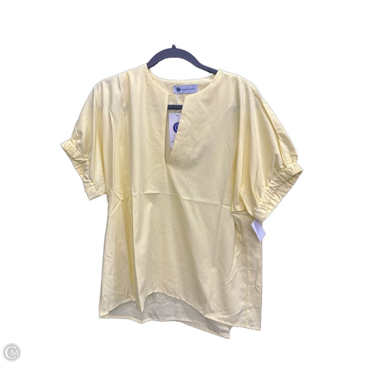 Top Short Sleeve By Clothes Mentor In Striped Pattern, Size: Osfm