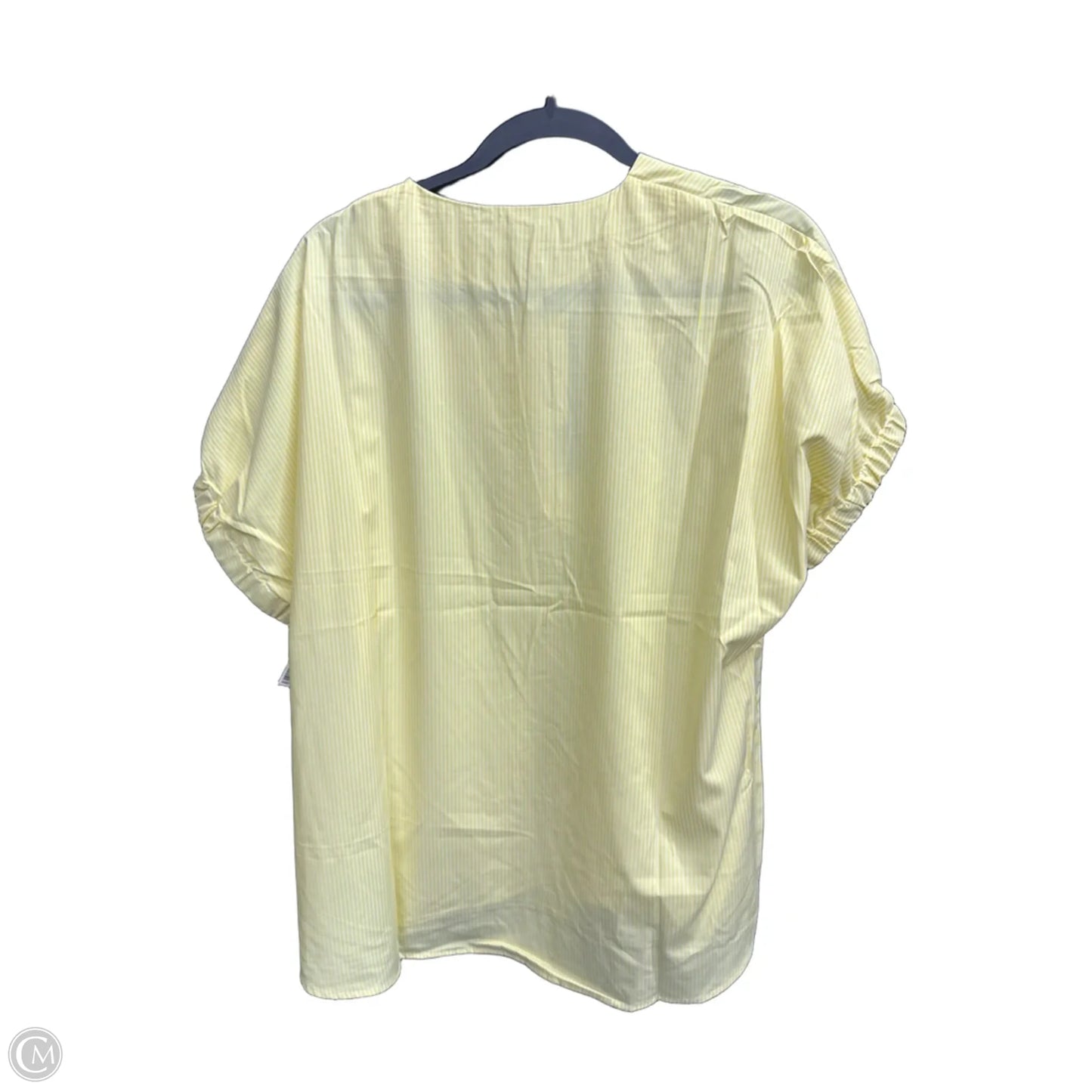 Top Short Sleeve By Clothes Mentor In Striped Pattern, Size: Osfm