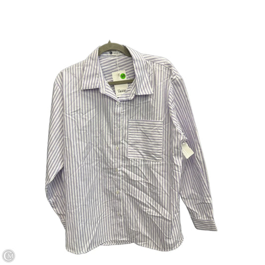 Top Long Sleeve By Clothes Mentor In Striped Pattern, Size: Osfm