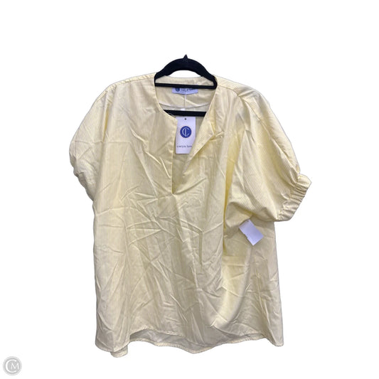 Top Short Sleeve By Clothes Mentor In Striped Pattern, Size: Osfm
