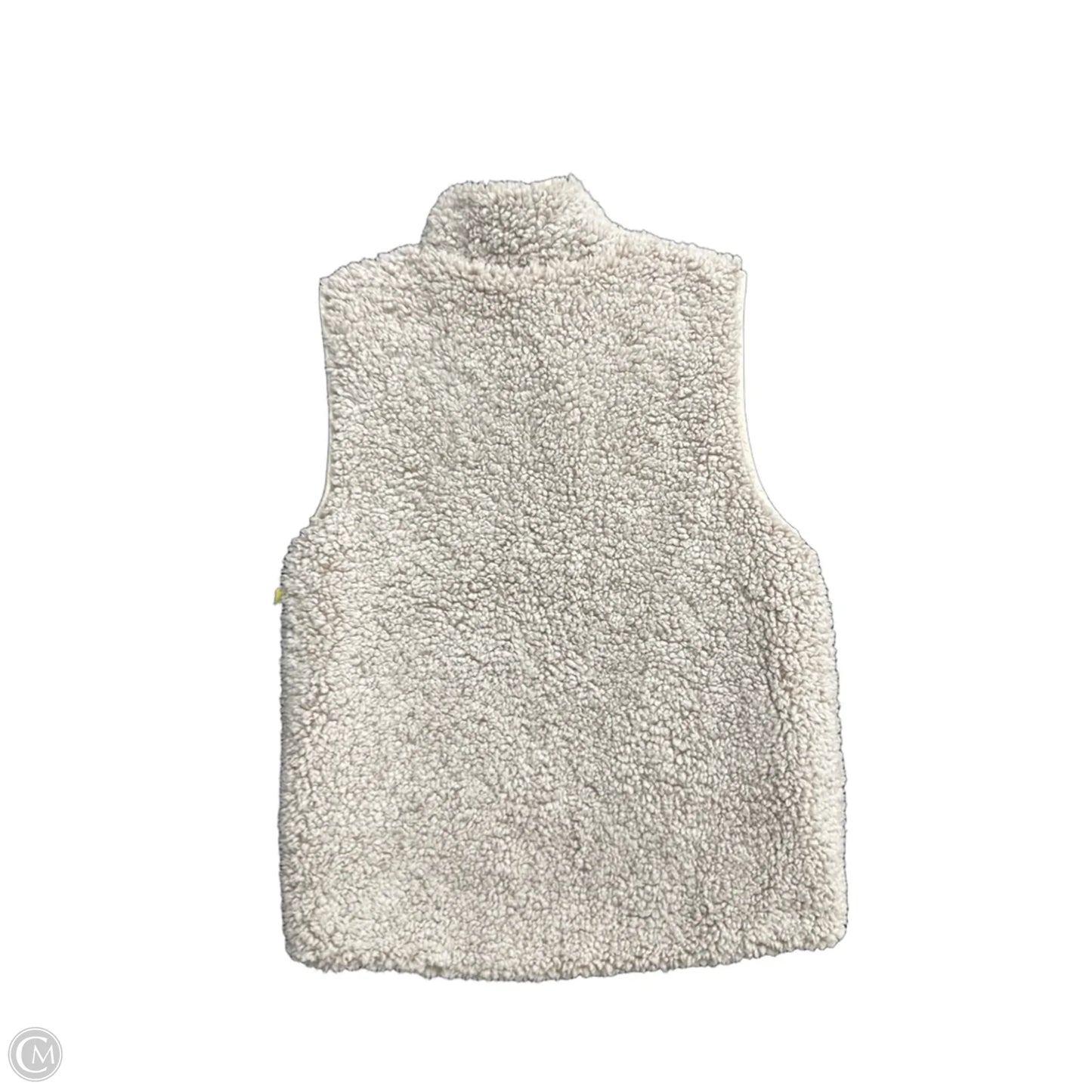 Vest Other By Clothes Mentor In Cream, Size: M