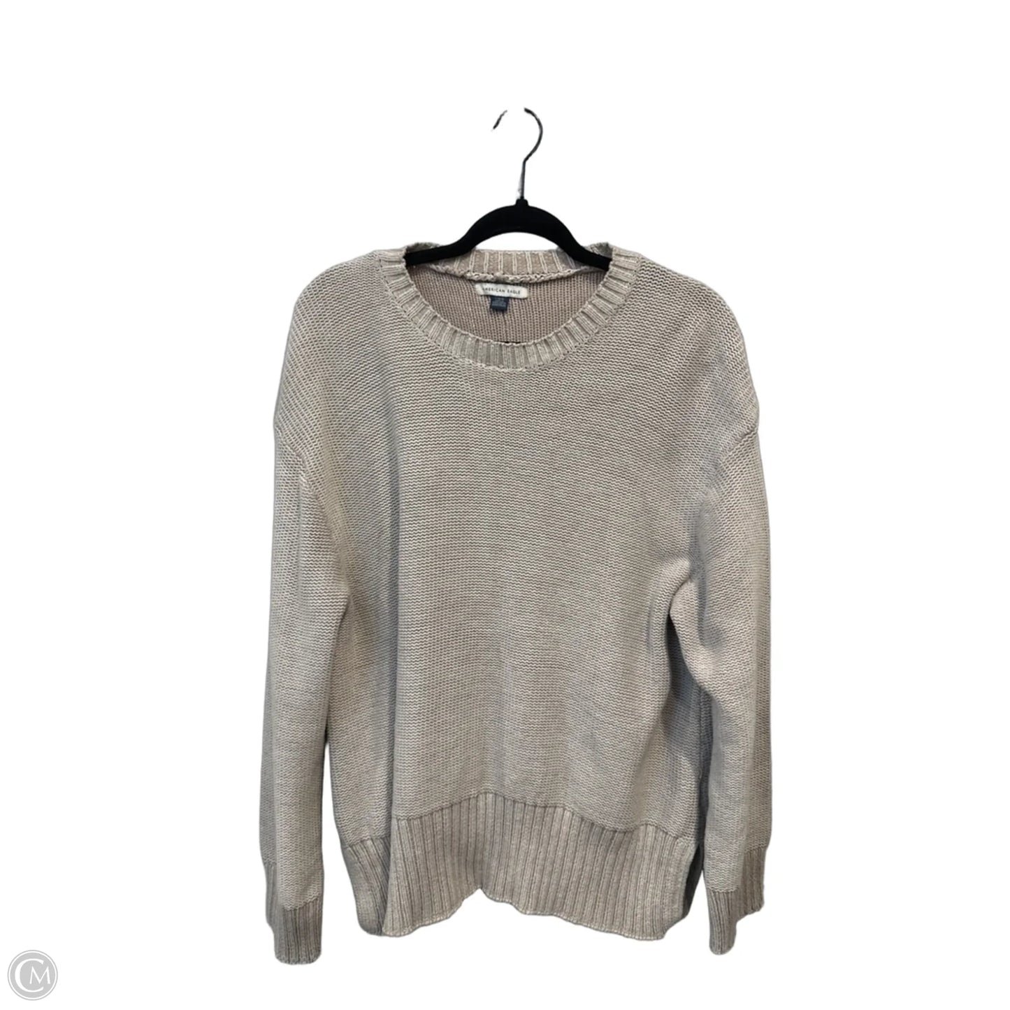 Sweater By American Eagle In Beige, Size: L