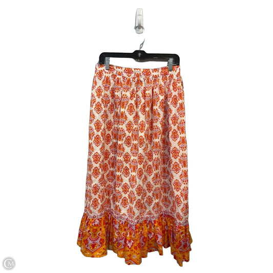 Skirt Maxi By Clothes Mentor In Paisley Print, Size: 8