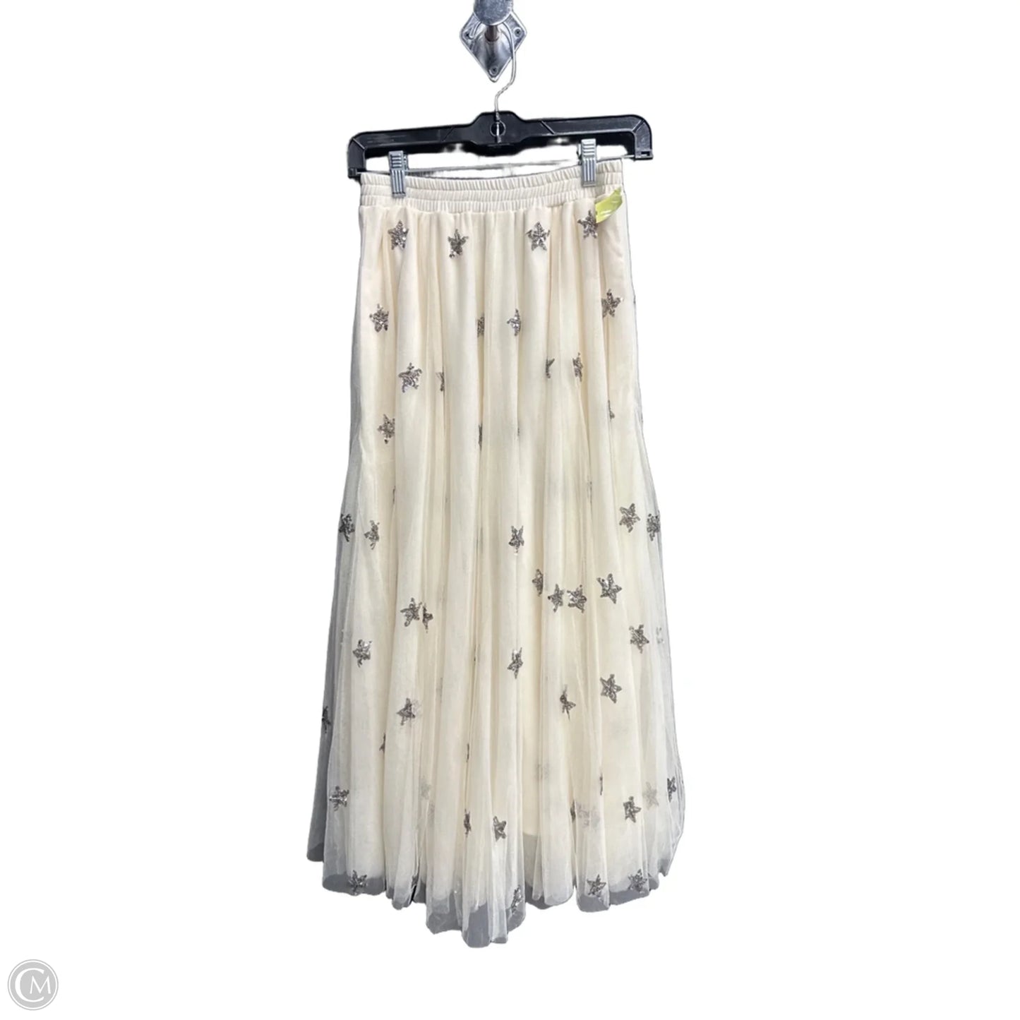 Skirt Maxi By Clothes Mentor In Cream, Size: 4