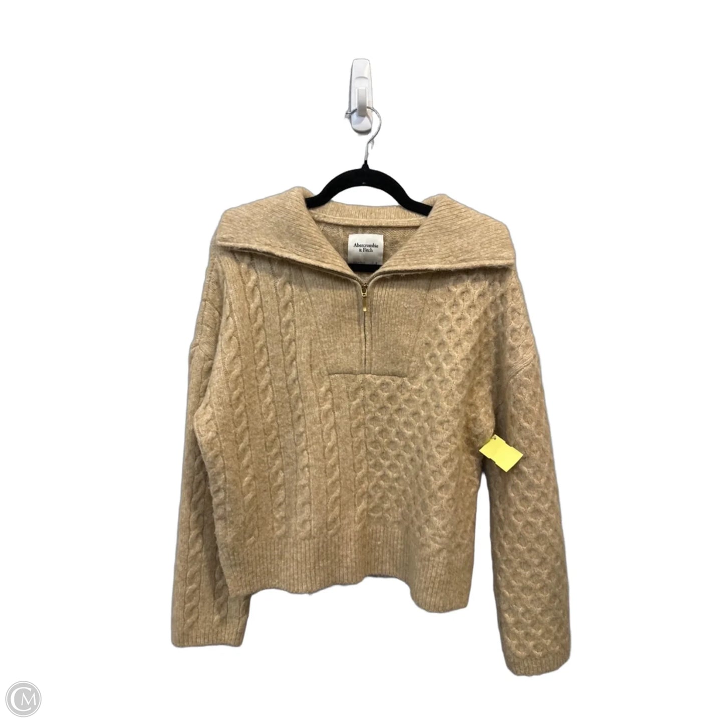 Sweater By Abercrombie And Fitch In Beige, Size: S