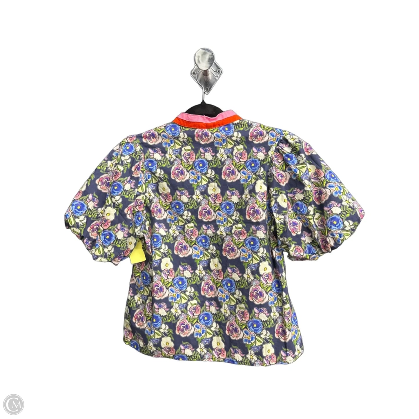 Top Short Sleeve By Thml In Floral Print, Size: Xs